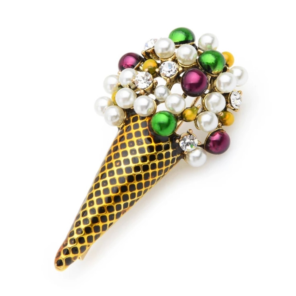 Ice Cream Brooch